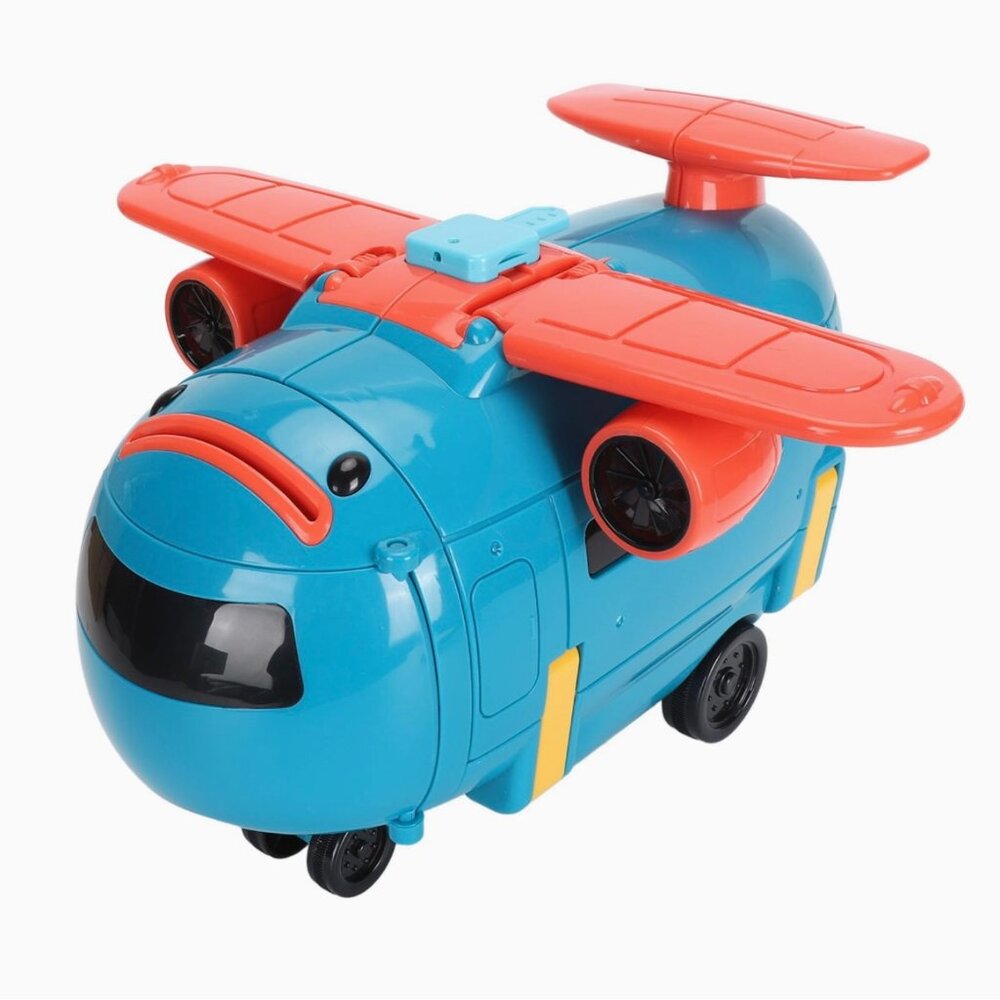3 In 1 Pretend Play Deformation Electric Driving Simulation Airplane Toy